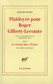 Plaidoyer pour Roger Gilbert-Lecomte (9782070704019-front-cover)