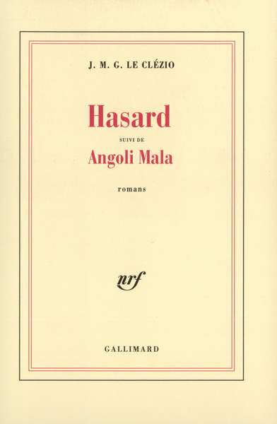 Hasard/Angoli Mala (9782070755370-front-cover)