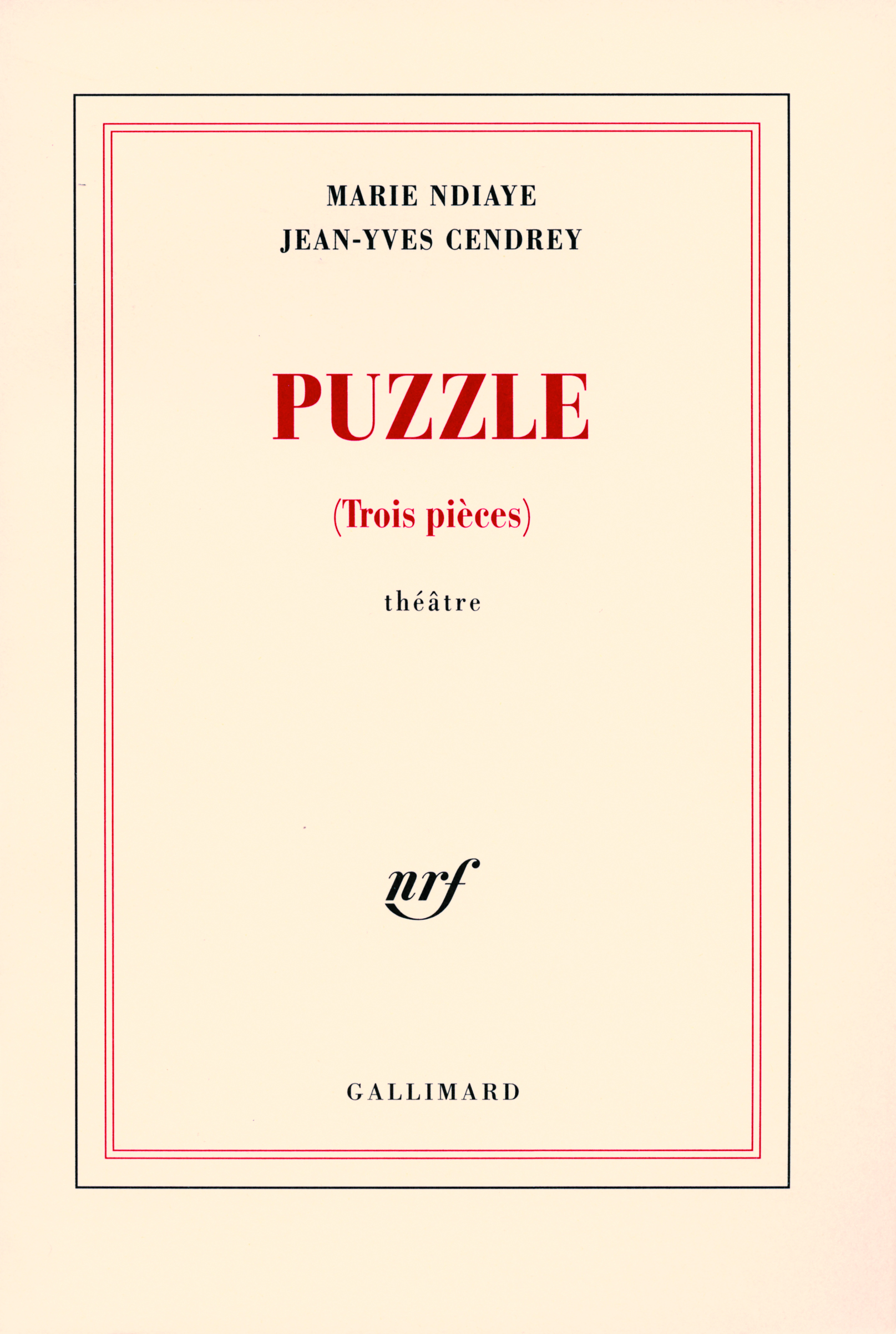 Puzzle, (Trois pièces) (9782070781836-front-cover)