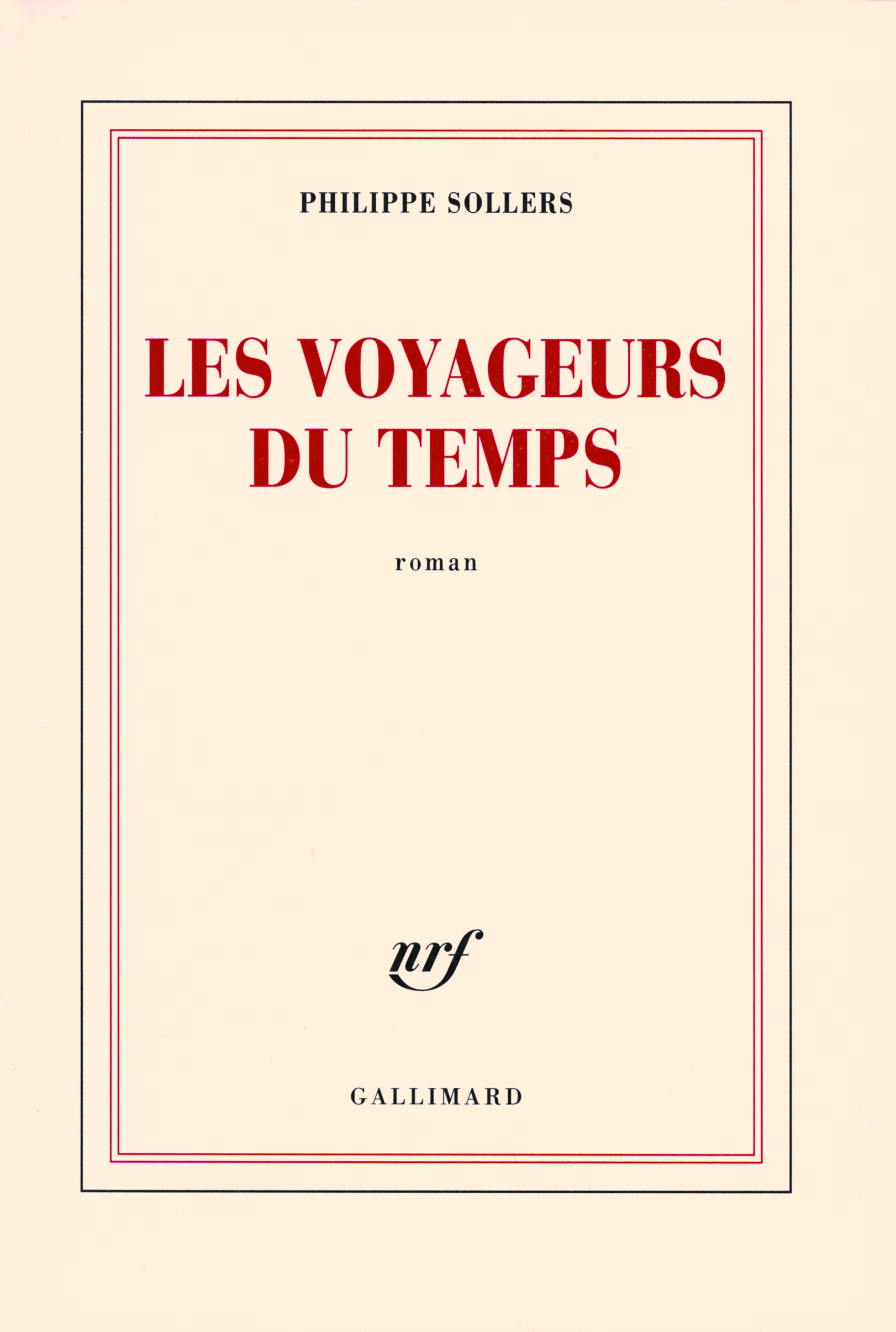 Les Voyageurs du Temps (9782070779772-front-cover)