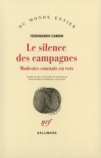Le Silence des campagnes, Modestes constats en vers (9782070756513-front-cover)