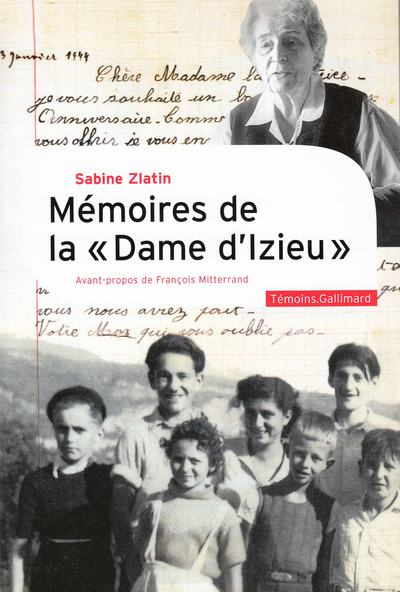 Mémoires de la "Dame d'Izieu" (9782070728046-front-cover)