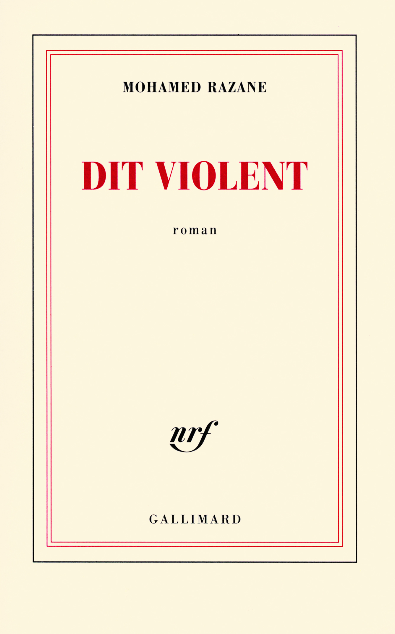 Dit violent (9782070780730-front-cover)