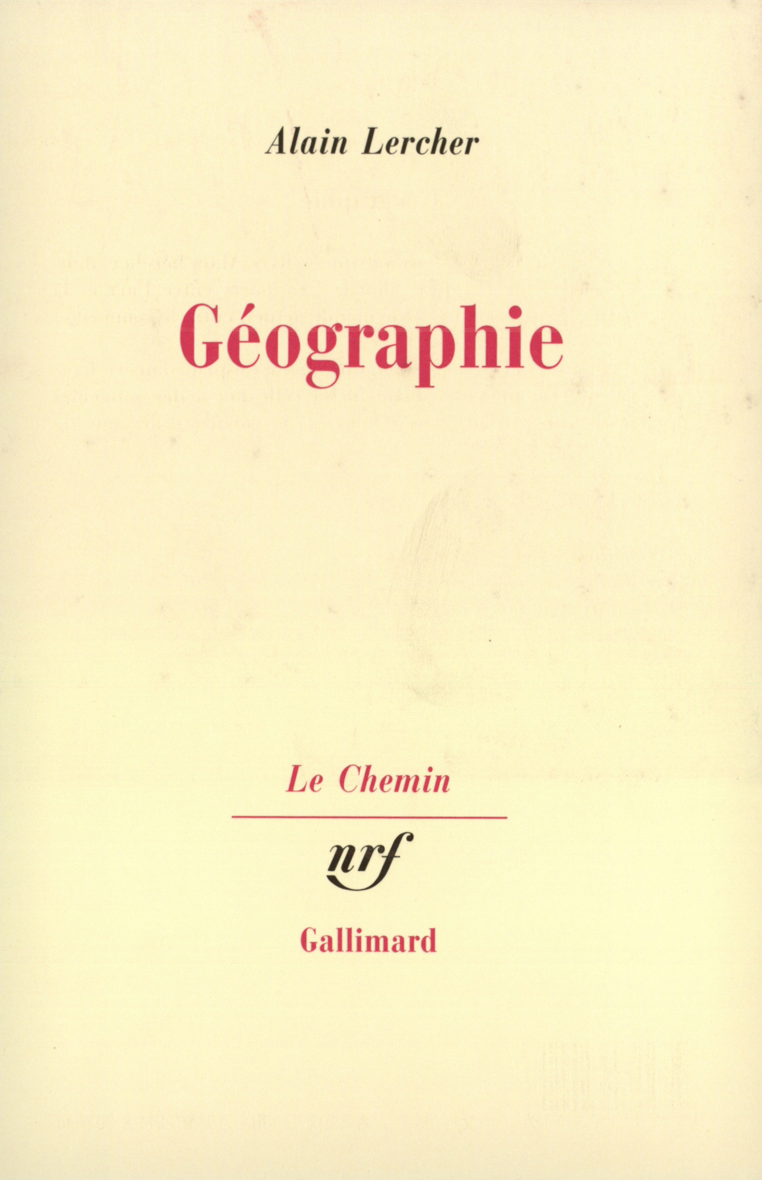 Géographie (9782070720118-front-cover)