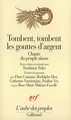 Tombent, tombent les gouttes d'argent chants du peuple aïnou, CHANTS DU PEUPLE AINOU (9782070733187-front-cover)