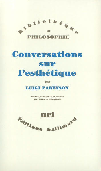 Conversations sur l'esthétique (9782070725175-front-cover)