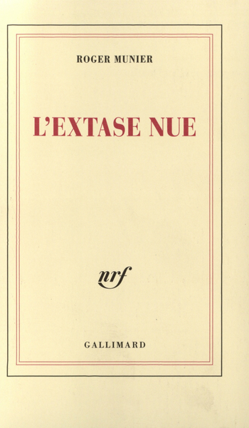 L'Extase nue (9782070719143-front-cover)