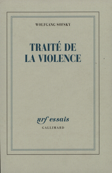 Traité de la violence (9782070748846-front-cover)
