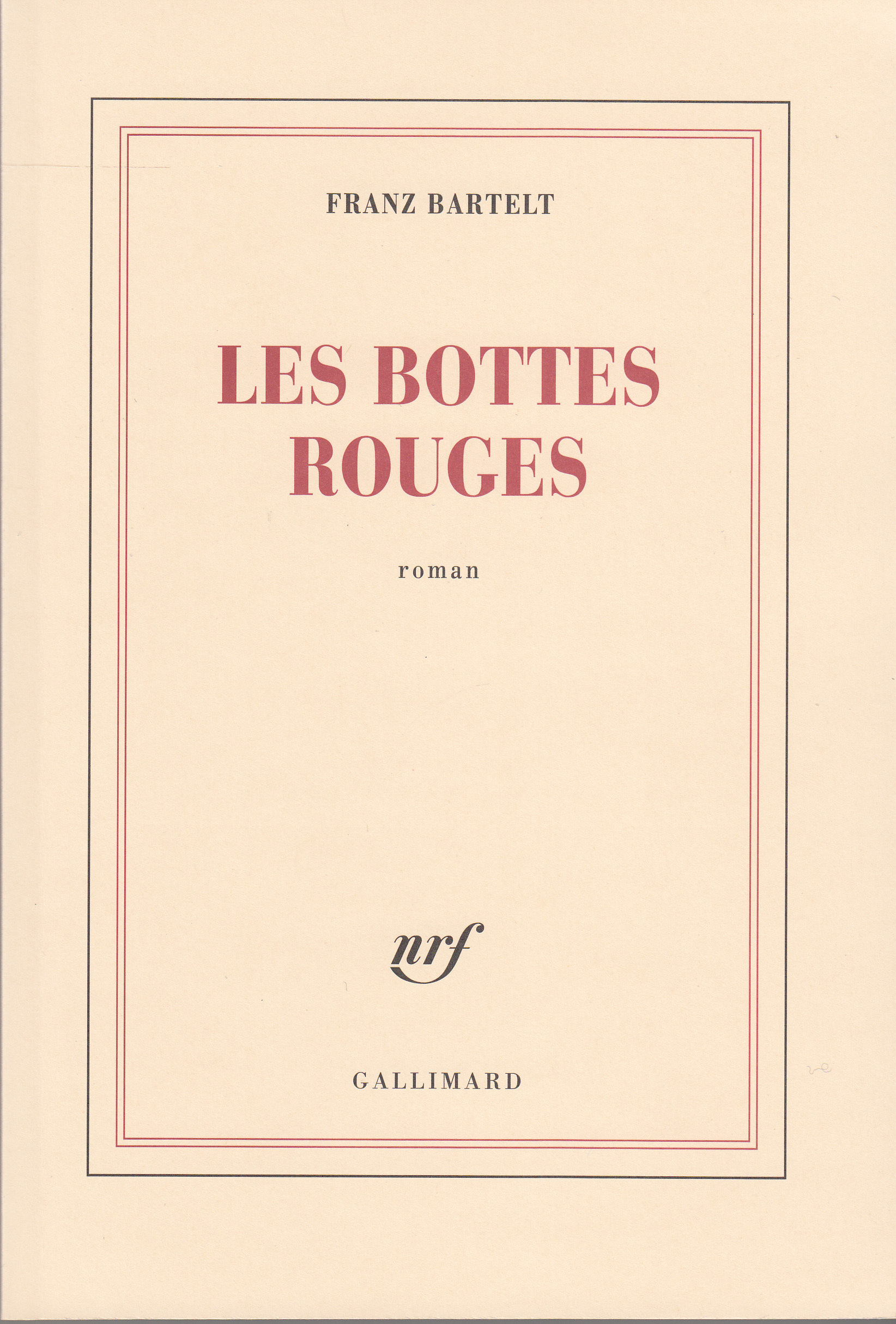 Les Bottes rouges (9782070759132-front-cover)