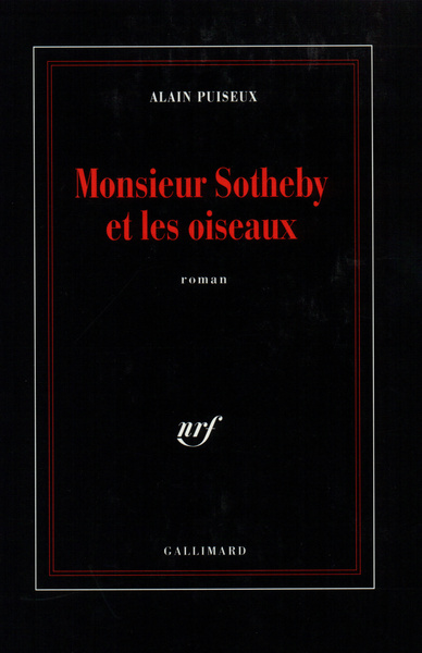 Monsieur Sotheby et les oiseaux (9782070736188-front-cover)