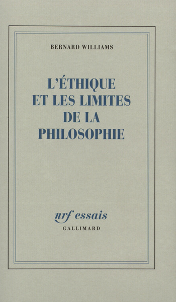 L'Éthique et les limites de la philosophie (9782070721344-front-cover)