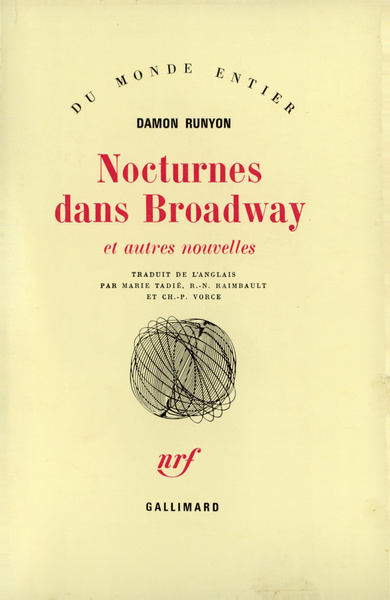 Nocturnes dans Broadway (9782070704910-front-cover)