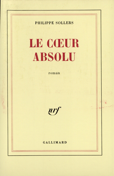 Le Coeur Absolu (9782070708536-front-cover)