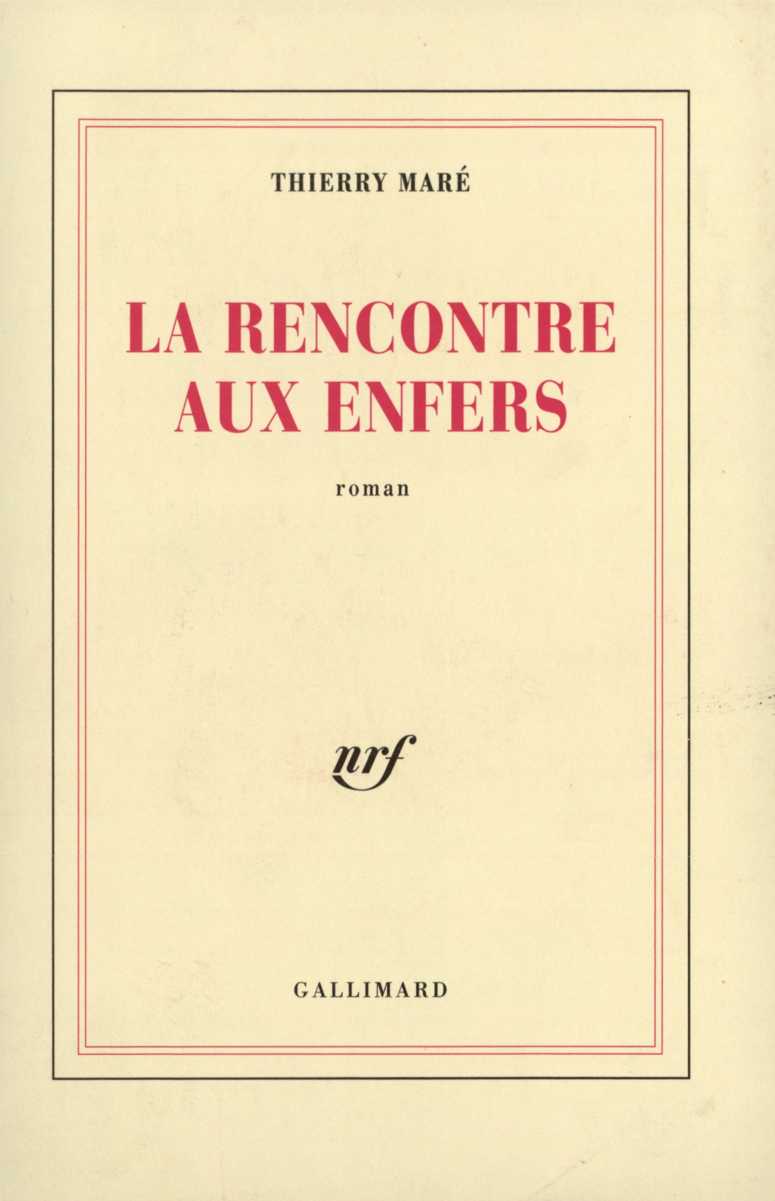 La rencontre aux enfers (9782070725250-front-cover)