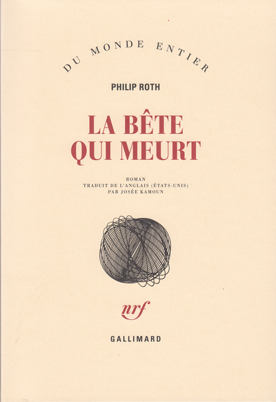 Les livres de Kepesh : La bête qui meurt (9782070763597-front-cover)