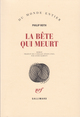 Les livres de Kepesh : La bête qui meurt (9782070763597-front-cover)