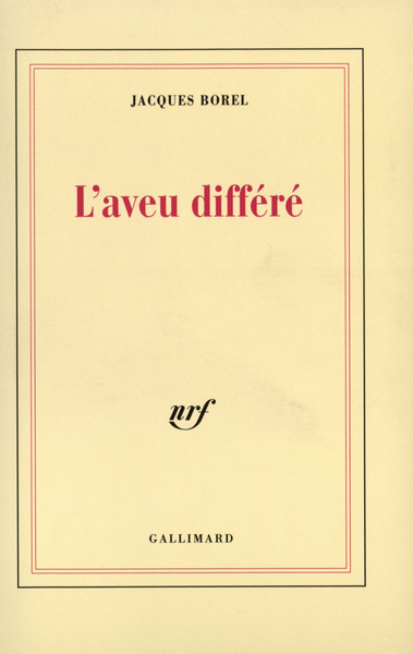 L'Aveu différé (9782070747375-front-cover)
