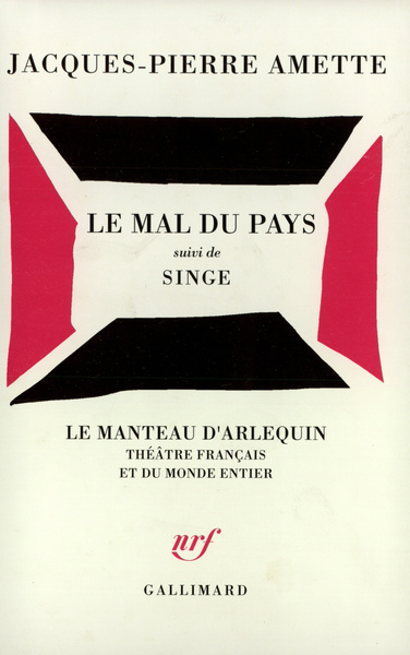 Le Mal du pays / Singe (9782070727629-front-cover)