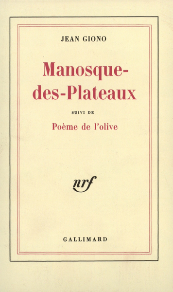Manosque-des-Plateaux / Poème de l'olive (9782070706600-front-cover)