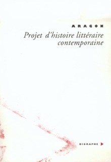 Projet d'histoire littéraire contemporaine (9782070735563-front-cover)