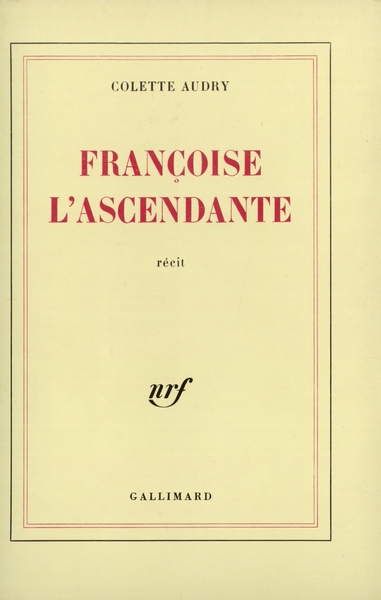 Françoise l'ascendante (9782070707126-front-cover)
