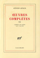 Œuvres complètes (9782070702794-front-cover)
