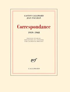 Correspondance, (1919-1968) (9782070786978-front-cover)