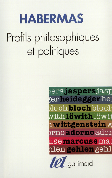 Profils philosophiques et politiques (9782070708864-front-cover)
