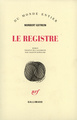 Le Registre (9782070732081-front-cover)