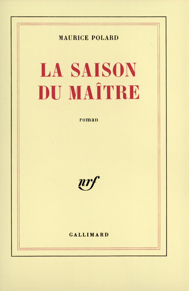 La saison du maître (9782070704620-front-cover)