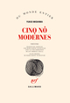 Cinq Nô modernes (9782070700196-front-cover)