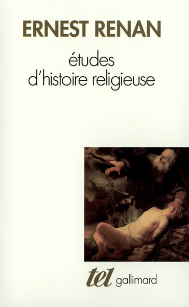 Etudes d'histoire religieuse / Nouvelles études d'histoire religieuse (9782070721603-front-cover)