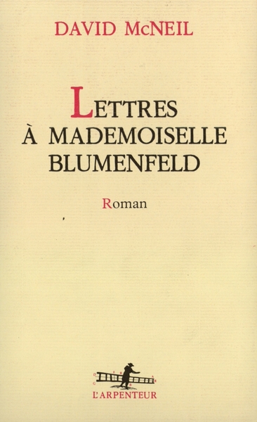 Lettres à Mademoiselle Blumenfeld (9782070780440-front-cover)