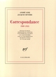 Correspondance, (1909-1925) (9782070746880-front-cover)