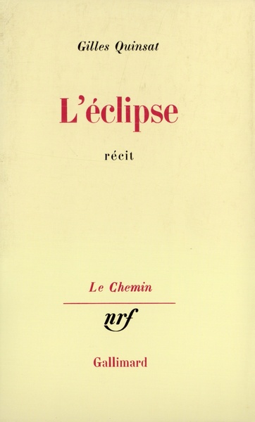 L'éclipse (9782070706174-front-cover)