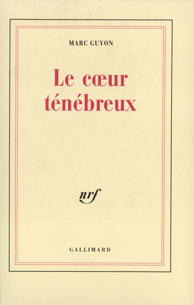 Le Coeur ténébreux (9782070718276-front-cover)