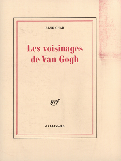 Les voisinages de Van Gogh (9782070704002-front-cover)