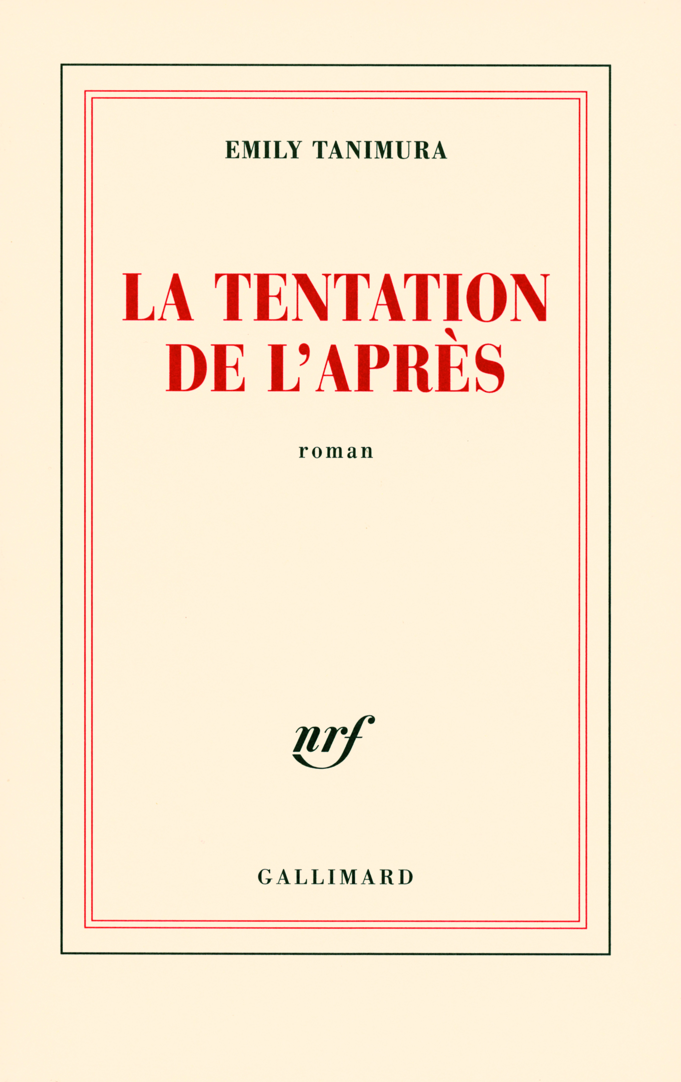 La tentation de l'après (9782070779840-front-cover)