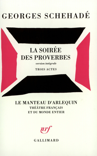 La Soirée des proverbes, Trois actes (9782070727544-front-cover)
