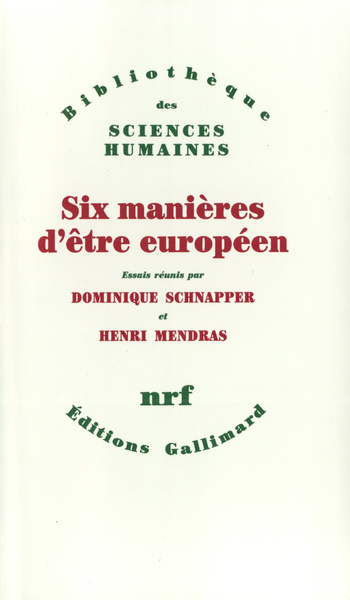 Six manières d'être européen (9782070720668-front-cover)