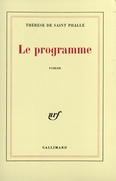 Le Programme (9782070704330-front-cover)