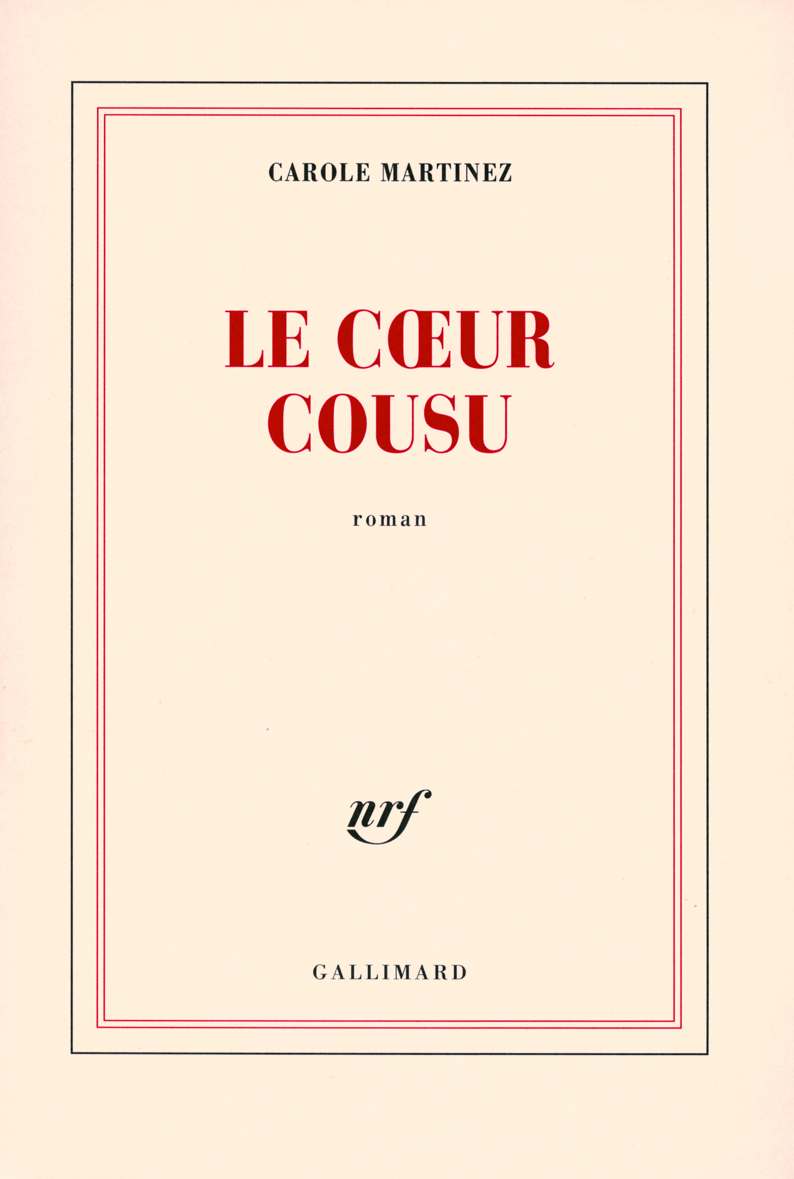 Le coeur cousu (9782070783052-front-cover)