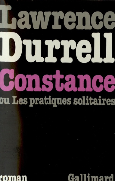 Constance ou Les pratiques solitaires (9782070702169-front-cover)