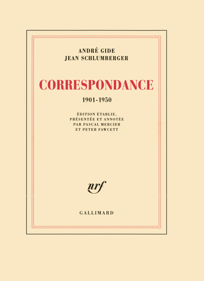 Correspondance, (1901-1950) (9782070731220-front-cover)