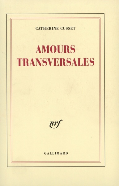 Amours transversales (9782070745296-front-cover)