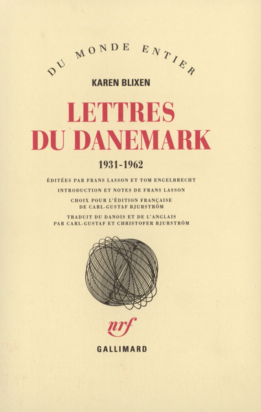 Lettres du Danemark, (1931-1962) (9782070750412-front-cover)
