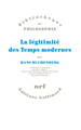 La Légitimité des Temps modernes (9782070731473-front-cover)