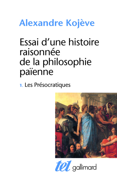 Essai d'une histoire raisonnée de la philosophie païenne (9782070747252-front-cover)
