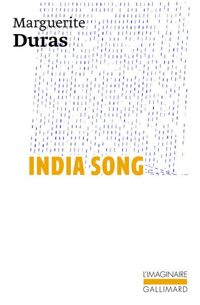 India Song, Texte théâtre film (9782070723867-front-cover)