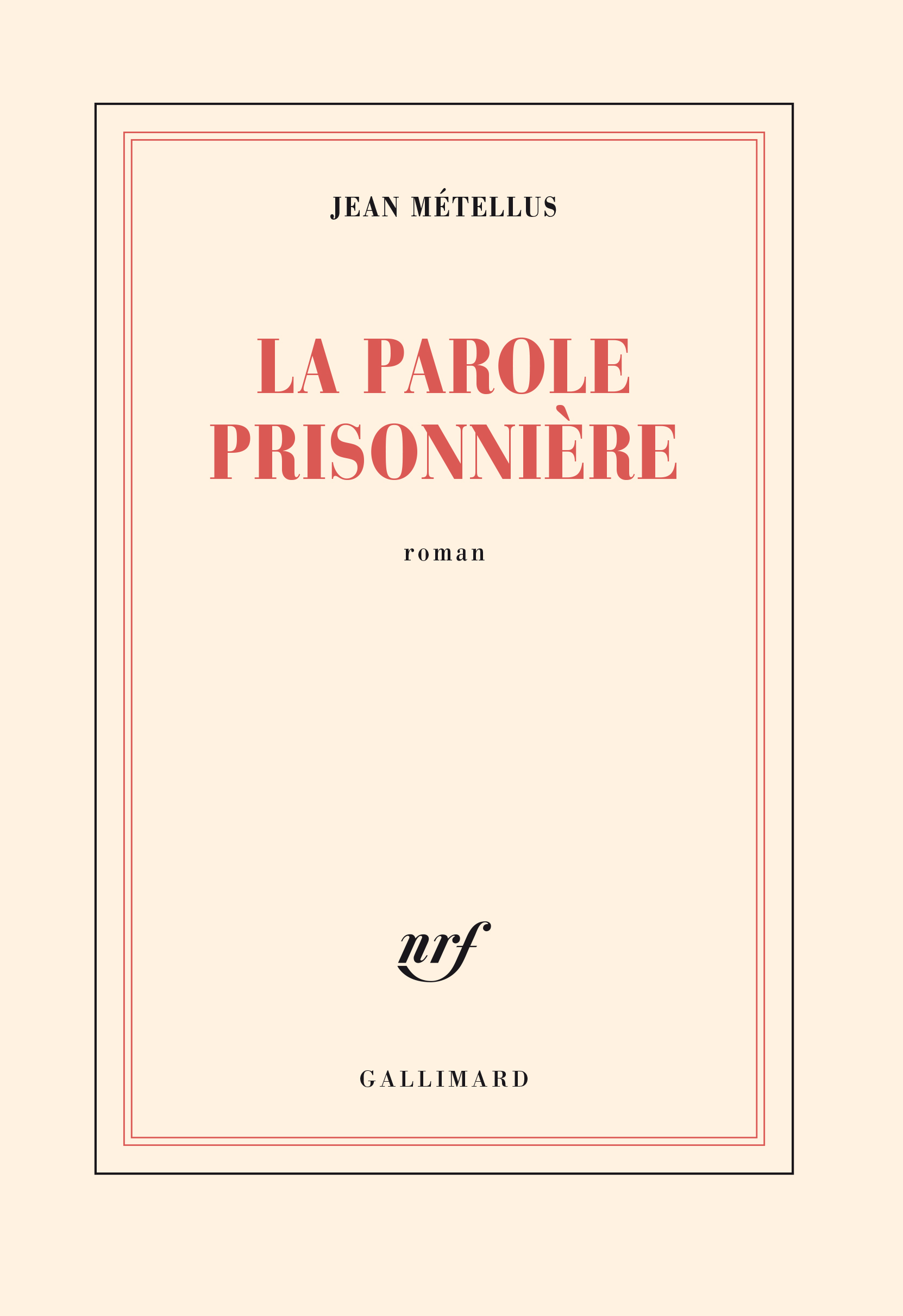 La Parole prisonnière (9782070706983-front-cover)